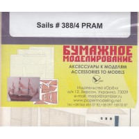 388/4 Плоскодонне судно (Вітрила)
